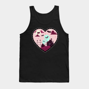 Cemetery Ghost Tank Top